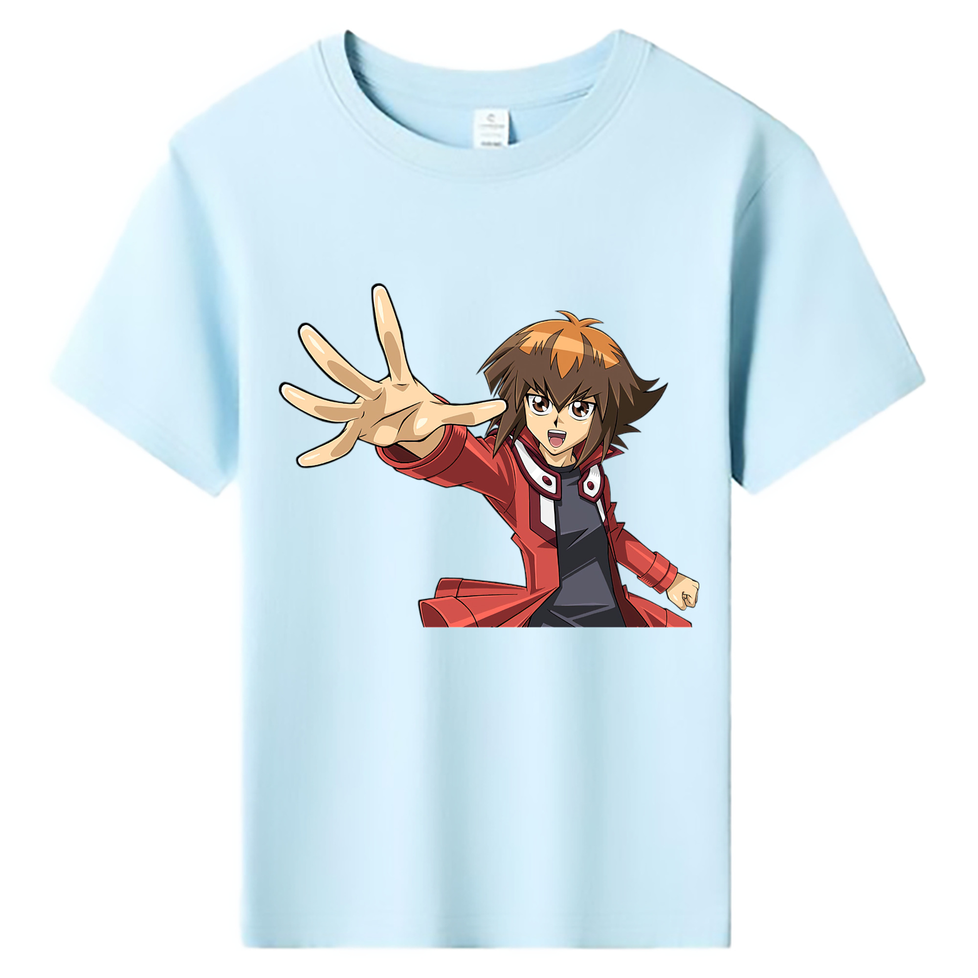 （画像用） 遊☆戯☆王 Yu-Gi-Oh! 綿100％キッズTシャツ（フロントプリント）